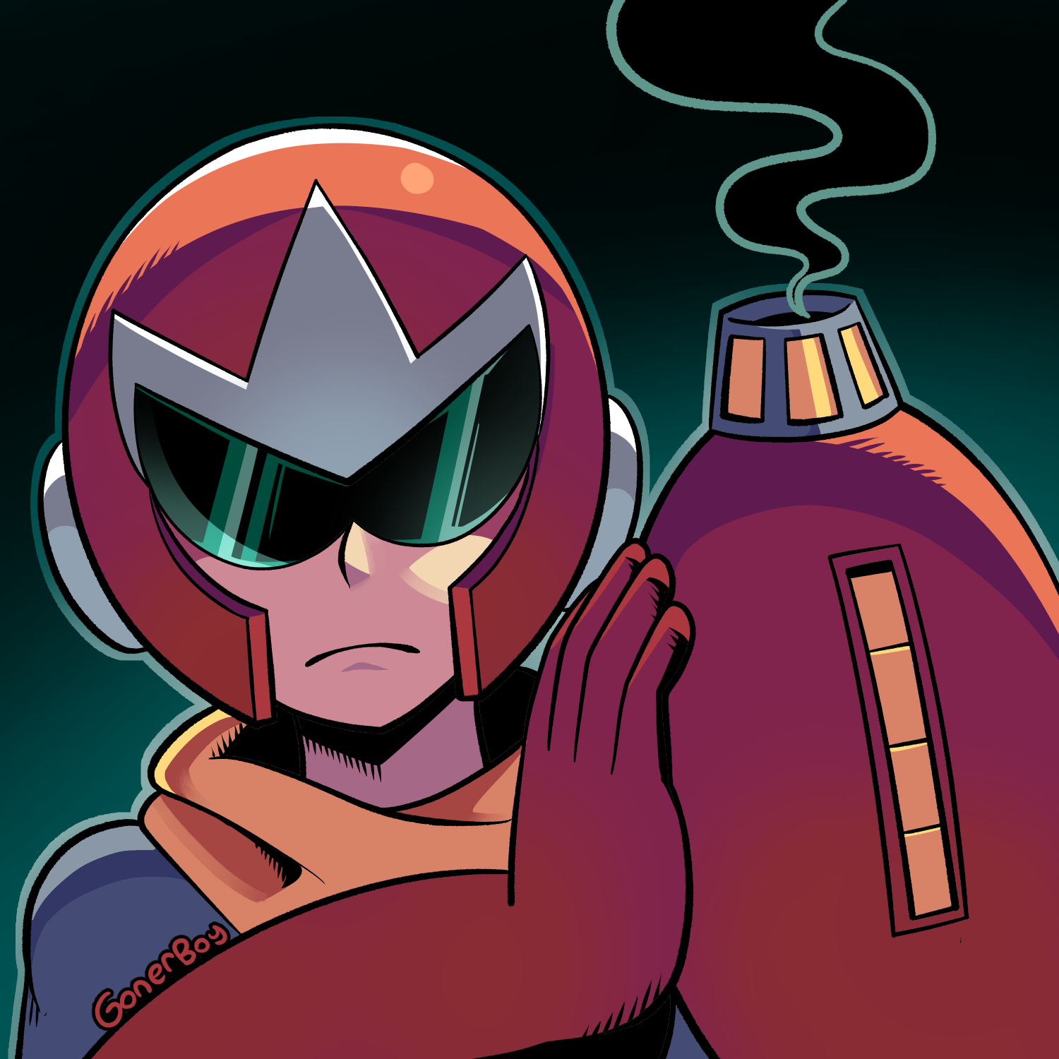 Capa de protoman teste